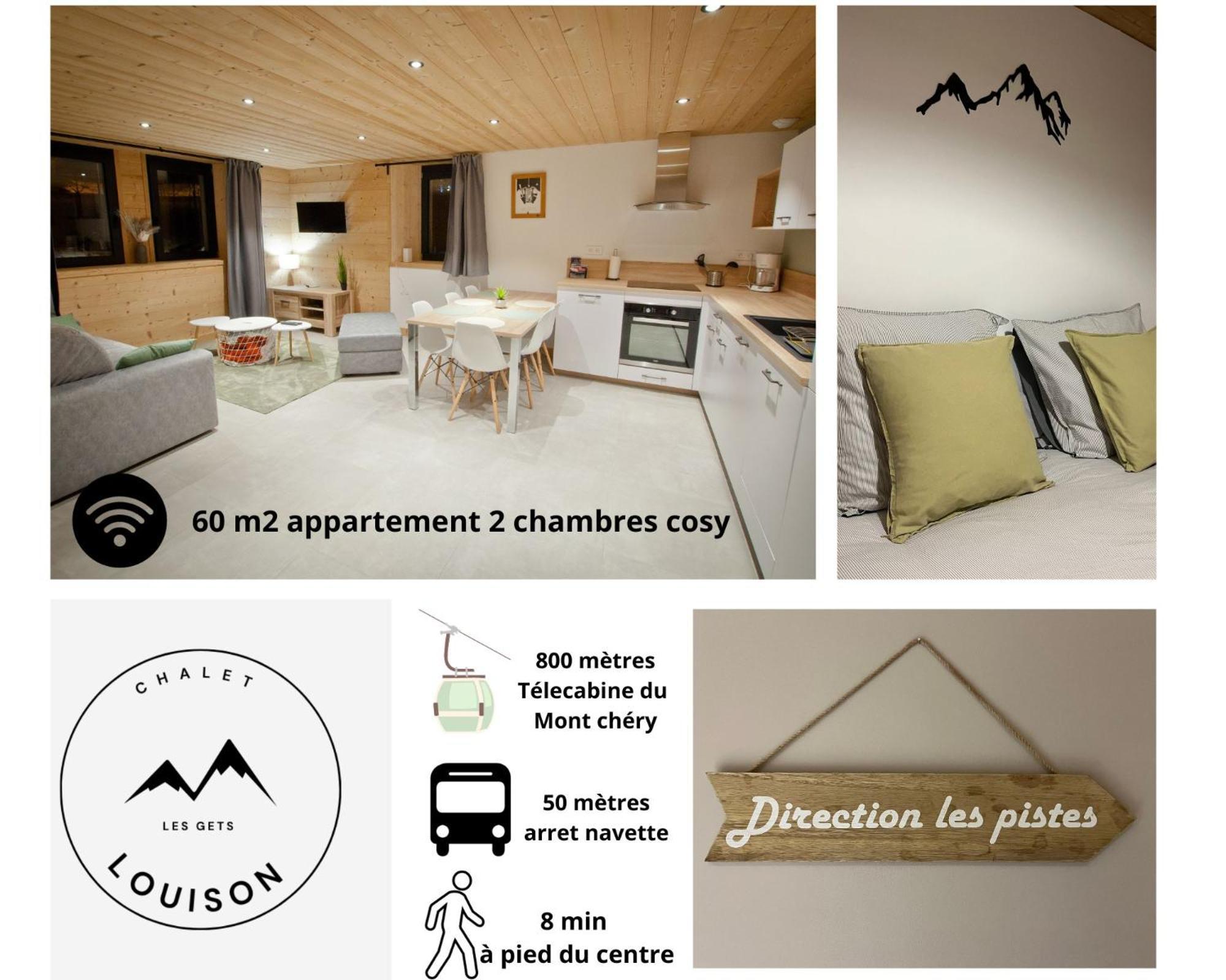 Appartement Chalet Louison Ле-Гет Екстериор снимка